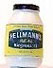 Dollhouse Miniature 1/2" Hellmann's Mayonnaise- Jar